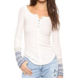 Free People Long sleeve top